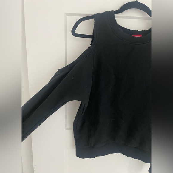 NWT n:Philanthropy Ventura Sweatshirt In Black Size Small - Picture 2 of 5